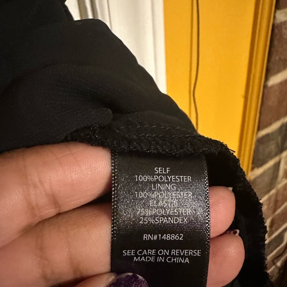 Torrid Black Ruffled Blouse - Picture 5 of 5